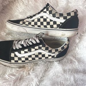Checkered Vans
